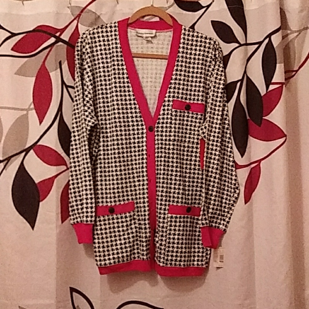 1980s cardigan sweater